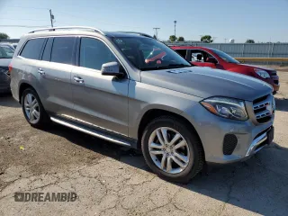 2017 Mercedes-Benz GLS 450 with VIN 4JGDF6EE5HA740510, listed as a Copart auction lot 62534925 with 137,849 mi miles and Clean title. Bid and sale history available at DreamBid. Image 4.