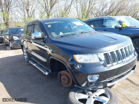 2011 Jeep Grand Cherokee Overland with VIN 1J4RR6GT2BC580377, listed as a IAAI auction lot 42001286 with 179,359 mi miles. Bid and sale history available at carsss.com. Image 6.