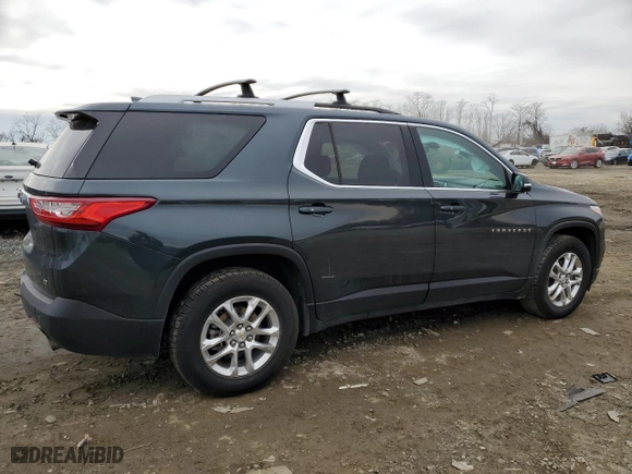 2018 Chevrolet Traverse LT Cloth with VIN 1GNERGKW5JJ195876, listed as a Copart auction lot 43094115 with 113,038 mi miles and Salvage Title. Bid and sale history available at carsss.com. Image 3.