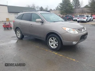 2010 Hyundai Veracruz Limited with VIN KM8NUDCC0AU135170, listed as a IAAI auction lot 41812802 with 102,438 mi miles and . Bid and sale history available at DreamBid. Image 1.