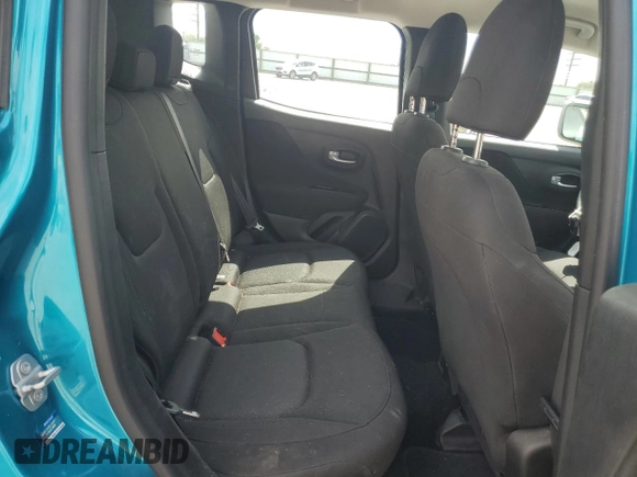 2020 Jeep Renegade Sport with VIN ZACNJAAB7LPL79566, listed as a Copart auction lot 57182895 with 34,599 mi miles and Salvage title. Bid and sale history available at DreamBid. Image 10.