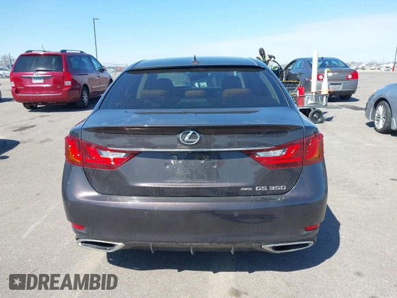 2013 Lexus GS 350 z VIN JTHCE1BL2D5013898, wystawiony jako IAAI lot #41988563 z przebiegiem 108 500 mil mil oraz . Historia ofert i sprzedaży dostępna na DreamBid. Obrazek 16.
