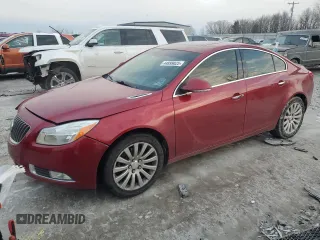 2012 Buick Regal Turbo Premium 1 with VIN 2G4GS5EV9C9214002, listed as a Copart auction lot 44899025 with 123,746 mi miles and Clean Title. Bid and sale history available at carsss.com. Image 1.