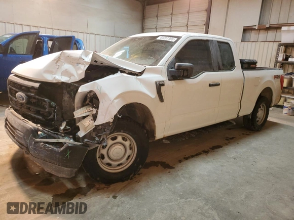2022 Ford F-150 XL with VIN 1FTFX1E50NFA19636, listed as a Copart auction lot 44251395 with 49,155 mi miles and Salvage title. Bid and sale history available at DreamBid. Image 1.