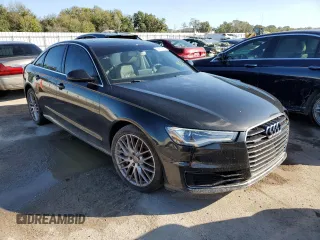 2016 Audi A6 2.0T Premium with VIN WAUFFAFC3GN098807, listed as a Copart auction lot 68615082 with 52,506 mi miles. Bid and sale history available at carsss.com. Image 4.