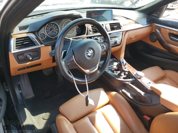 2018 BMW 4 Series 430i with VIN WBA4Z1C55JEE43902, listed as a Copart auction lot 65727094 with 57,026 mi miles and Clean Title. Bid and sale history available at carsss.com. Image 8.