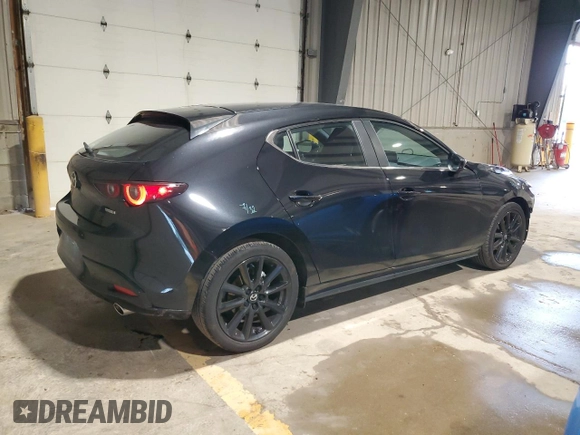 2024 Mazda 3 S Select Sport with VIN JM1BPAKMXR1718852, listed as a Copart auction lot 61240255 with 6,748 mi miles and Salvage title. Bid and sale history available at DreamBid. Image 3.