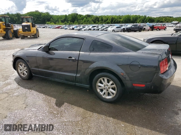 2007 Ford Mustang Deluxe with VIN 1ZVFT80N175257982, listed as a Copart auction lot 58766255 with 244,244 mi miles and Salvage title. Bid and sale history available at DreamBid. Image 2.