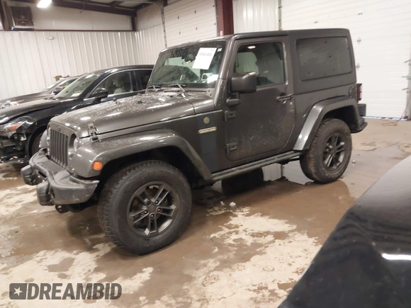 2018 Jeep Wrangler Sport S with VIN 1C4AJWAG2JL836246, listed as a IAAI auction lot 41661489 with 87,443 mi miles and . Bid and sale history available at DreamBid. Image 17.