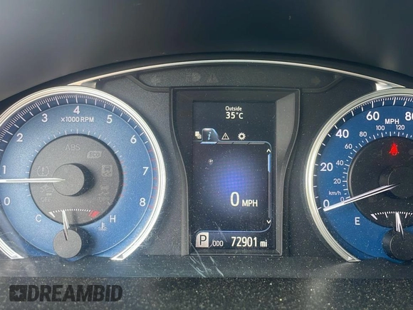 2016 Toyota Camry XLE with VIN 4T4BF1FK9GR57705, listed as a Copart auction lot 55900735 with 72,901 mi miles and Clean Title. Bid and sale history available at carsss.com. Image 8.