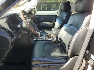 2014 Infiniti QX80 with VIN JN8AZ2NC8E9351805, listed as a Copart auction lot 51715735 with 130,943 mi miles and Salvage Title. Bid and sale history available at carsss.com. Image 7.