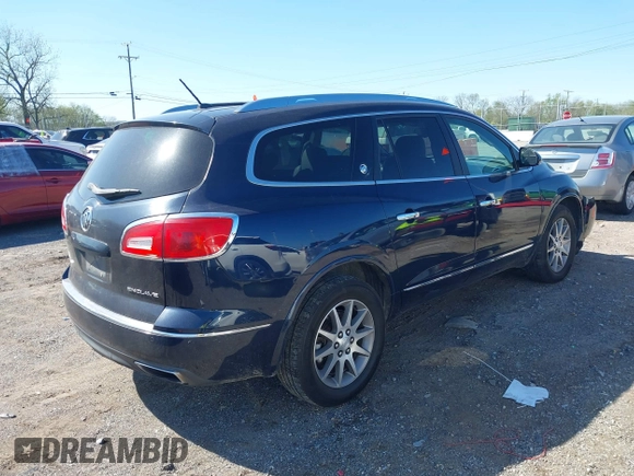 2015 Buick Enclave Leather with VIN 5GAKRBKD6FJ379388, listed as a IAAI auction lot 42009830 with 215,422 mi miles and . Bid and sale history available at carsss.com. Image 4.