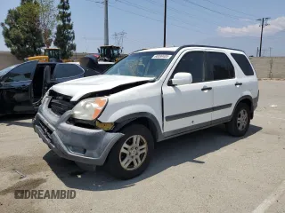 2002 Honda CR-V EX z VIN JHLRD78862C022863, wystawiony jako Copart lot #60089405 z przebiegiem 233 673 mil mil oraz Szkoda całkowita • Salvage title. Historia ofert i sprzedaży dostępna na DreamBid. Obrazek 1.