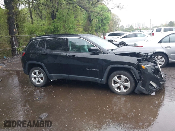 2021 Jeep Compass Latitude with VIN 3C4NJDBB4MT506951, listed as a IAAI auction lot 42183491 with 50,193 mi miles and . Bid and sale history available at DreamBid. Image 13.