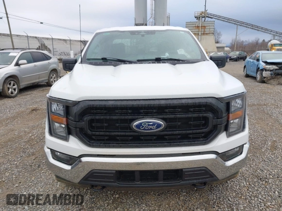 2023 Ford F-150 XL with VIN 1FTEW1EP7PFB06470, listed as a IAAI auction lot 41530858 with 17,715 mi miles. Bid and sale history available at carsss.com. Image 12.
