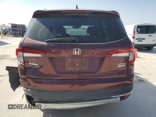 2020 Honda Pilot Touring 8-Passenger with VIN 5FNYF6H99LB006280, listed as a Copart auction lot 48948145 with 36,158 mi miles and Salvage Title. Bid and sale history available at DreamBid. Image 6.