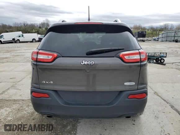 2014 Jeep Cherokee Latitude with VIN 1C4PJMCS9EW302004, listed as a Copart auction lot 51175025 with 106,238 mi miles and Salvage Title. Bid and sale history available at carsss.com. Image 6.