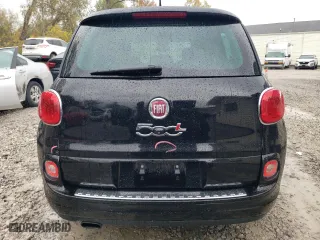 2014 FIAT 500L Lounge with VIN ZFBCFACH0EZ013324, listed as a Copart auction lot 75293764 with 73,597 mi miles and Salvage Title. Bid and sale history available at carsss.com. Image 6.