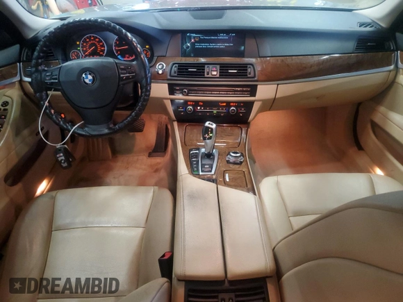 2013 BMW 5 Series 535i xDrive with VIN WBAFU7C57DDU74909, listed as a Copart auction lot 64053715 with 115,521 mi miles and Clean title. Bid and sale history available at DreamBid. Image 8.