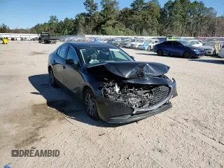 2022 Mazda 3 S with VIN 3MZBPAAL8NM300034, listed as a Copart auction lot 83892344 with 42,226 mi miles and Salvage title. Bid and sale history available at DreamBid. Image 11.