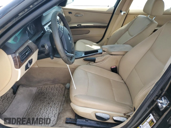 2009 BMW 3 Series 328i with VIN WBAPH77549NM31150, listed as a Copart auction lot 54252305 with 0 mi miles and Clean Title. Bid and sale history available at carsss.com. Image 7.