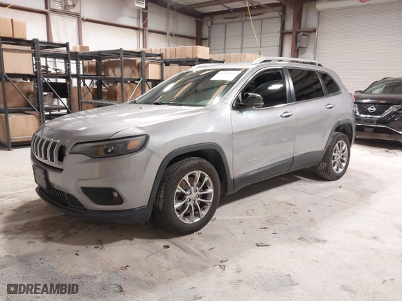 2019 Jeep Cherokee Altitude with VIN 1C4PJLLB6KD316489, listed as a IAAI auction lot 41578504 with 120,543 mi miles. Bid and sale history available at carsss.com. Image 17.