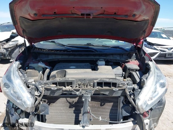 2015 Nissan Murano SL with VIN 5N1AZ2MG6FN229352, listed as a IAAI auction lot 41861129 with 136,242 mi miles. Bid and sale history available at carsss.com. Image 10.