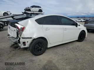 2012 Toyota Prius One with VIN JTDKN3DU3C5498632, listed as a Copart auction lot 47883705 with 127,449 mi miles and Salvage Title. Bid and sale history available at carsss.com. Image 3.