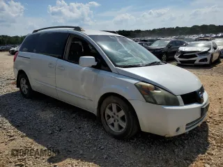 2006 Nissan Quest SL z VIN 5N1BV28U26N124033, wystawiony jako Copart lot #55348325 z przebiegiem 246 409 mil mil oraz Szkoda całkowita • Salvage title. Historia ofert i sprzedaży dostępna na DreamBid. Obrazek 4.