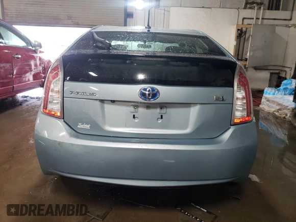 2014 Toyota Prius Four with VIN JTDKN3DU9E1832866, listed as a Copart auction lot 52718235 with 266,366 mi miles and Salvage Title. Bid and sale history available at DreamBid. Image 6.