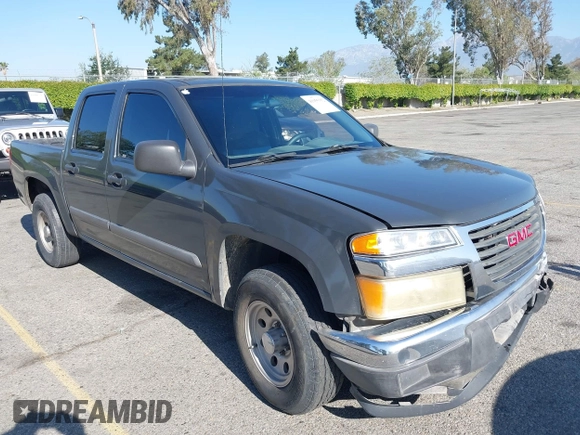2005 GMC Canyon 1SC SLE Z85 with VIN 1GTCS136858251760, listed as a IAAI auction lot 41955352 with 218,594 mi miles. Bid and sale history available at carsss.com. Image 1.
