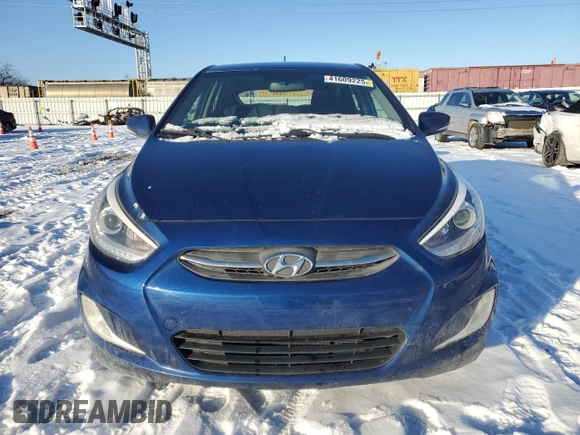 2016 Hyundai Accent Sport with VIN KMHCU5AE1GU294113, listed as a Copart auction lot 41609225 with 159,351 mi miles and Salvage Title. Bid and sale history available at carsss.com. Image 5.