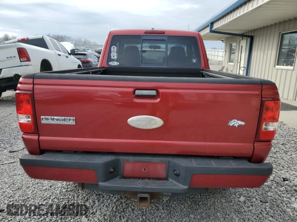 2008 Ford Ranger XLT with VIN 1FTYR44E58PB09692, listed as a Copart auction lot 83308114 with 133,064 mi miles and Salvage title. Bid and sale history available at DreamBid. Image 6.