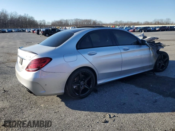 2018 Mercedes-Benz C 43 AMG z VIN 55SWF6EB6JU251015, wystawiony jako Copart lot #49628645 z przebiegiem Nie podano mil oraz Szkoda całkowita • Salvage title. Historia ofert i sprzedaży dostępna na DreamBid. Obrazek 3.