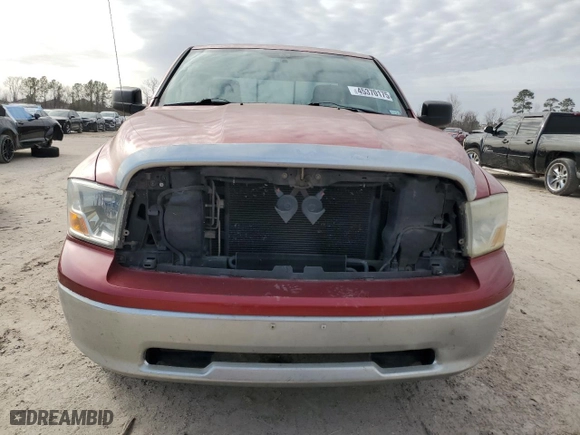 2010 Dodge Ram 1500 ST with VIN 1D7RB1GP1AS204151, listed as a Copart auction lot 45370175 with 193,281 mi miles and Clean Title. Bid and sale history available at carsss.com. Image 5.