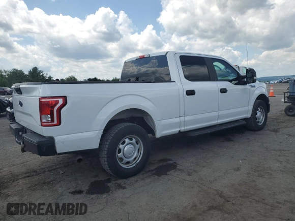 2017 Ford F-150 XL with VIN 1FTFW1EF1HFA12999, listed as a Copart auction lot 61577295 with 89,613 mi miles and Clean title. Bid and sale history available at DreamBid. Image 3.