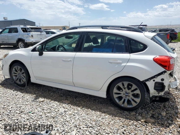 2015 Subaru Impreza Special Sports Premium с VIN JF1GPAU60F8296913, выставлен на аукционе Copart как лот 60164775 с пробегом 89 020 миль миль и Списание • Salvage title. История ставок и продаж доступна на DreamBid. Изображение 2.