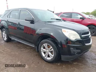 2011 Chevrolet Equinox LS with VIN 2GNALBEC6B1270651, listed as a IAAI auction lot 39254513 with 123,650 mi miles. Bid and sale history available at carsss.com. Image 1.
