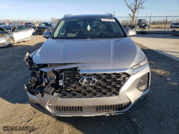 2020 Hyundai Santa Fe SEL with VIN 5NMS33AD3LH280701, listed as a Copart auction lot 43733545 with 63,086 mi miles and Salvage Title. Bid and sale history available at carsss.com. Image 5.