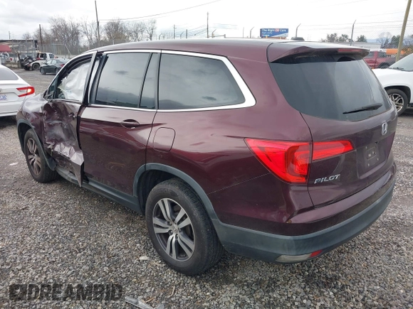 2016 Honda Pilot EX-L with VIN 5FNYF6H58GB072368, listed as a IAAI auction lot 41055222 with 130,813 mi miles. Bid and sale history available at carsss.com. Image 3.