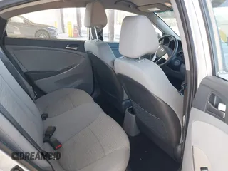 2016 Hyundai Accent SE with VIN KMHCT4AE6GU054438, listed as a IAAI auction lot 42110240 with 91,667 mi miles. Bid and sale history available at carsss.com. Image 8.