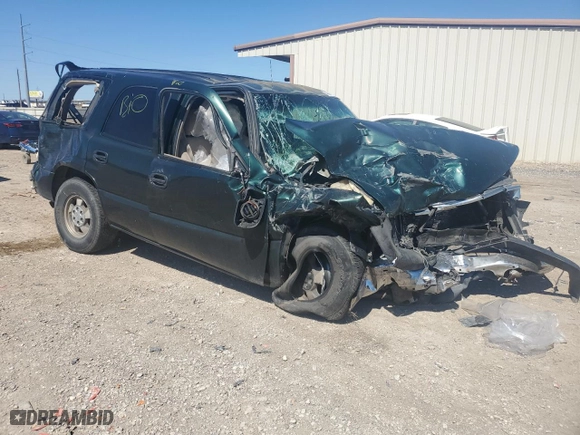 2002 Chevrolet Tahoe LT with VIN 1GNEC13Z42R154763, listed as a Copart auction lot 48247125 with 318,670 mi miles and Salvage Title. Bid and sale history available at carsss.com. Image 4.