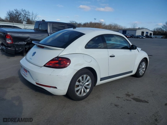 2017 Volkswagen Beetle 1.8T S with VIN 3VWF17AT1HM624811, listed as a Copart auction lot 86899234 with 0 mi miles and Salvage Title. Bid and sale history available at carsss.com. Image 3.