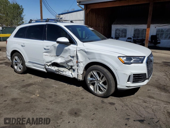 2020 Audi Q7 Premium z VIN WA1AXAF70LD010822, wystawiony jako Copart lot #52180375 z przebiegiem 55 775 mil mil oraz Szkoda całkowita • Salvage title. Historia ofert i sprzedaży dostępna na DreamBid. Obrazek 4.