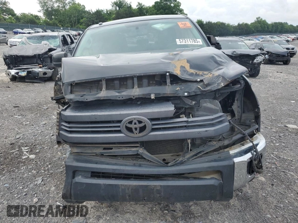 2014 Toyota Tundra SR5 with VIN 5TFEY5F14EX165589, listed as a Copart auction lot 57311785 with 165,343 mi miles and Salvage title. Bid and sale history available at DreamBid. Image 5.