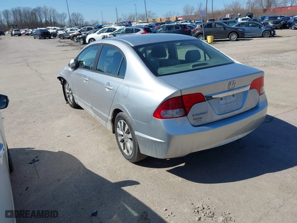 2010 Honda Civic Sdn EX with VIN 19XFA1F84AE026748, listed as a IAAI auction lot 41757095 with 189,325 mi miles. Bid and sale history available at carsss.com. Image 3.