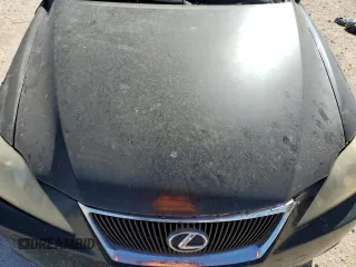 2008 Lexus IS with VIN JTHBK262482068517, listed as a Copart auction lot 46473535 with 200,763 mi miles and Salvage Title. Bid and sale history available at carsss.com. Image 11.