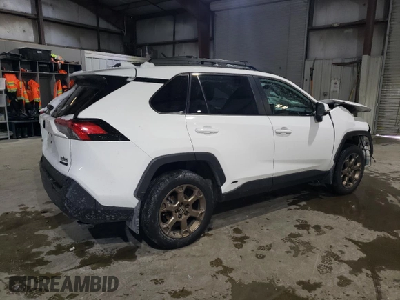 2023 Toyota RAV4 Hybrid XLE with VIN 2T3UWRFV7PW170904, listed as a Copart auction lot 45421405 with 101,610 mi miles and Salvage Title. Bid and sale history available at carsss.com. Image 3.