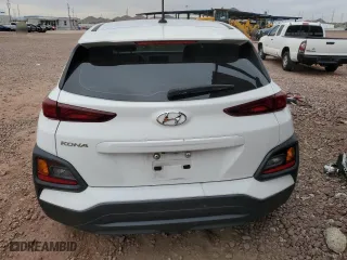 2021 Hyundai Kona SE with VIN KM8K12AA9MU712655, listed as a Copart auction lot 49634095 with 32,185 mi miles and Salvage Title. Bid and sale history available at carsss.com. Image 6.