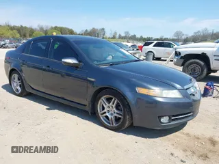 2007 Acura TL with VIN 19UUA66287A000182, listed as a IAAI auction lot 41887787 with 245,825 mi miles. Bid and sale history available at carsss.com. Image 1.